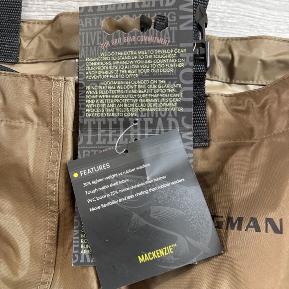 Hodgman Mackenzie Nylon PVC Cleated Chest Wader Size 7 1337564 Mackcbc07 NWT - Picture 5 of 8